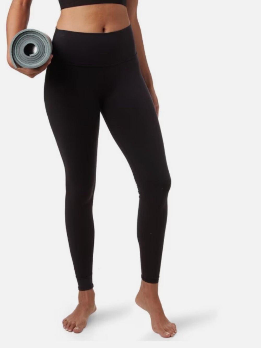 ALO Yoga Airbrush High-Waist Black Leggings, EUC, S/P
